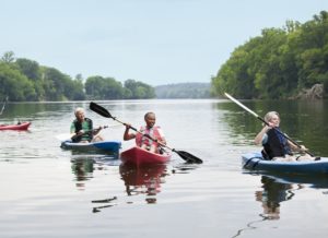 Seniors trained for travel.